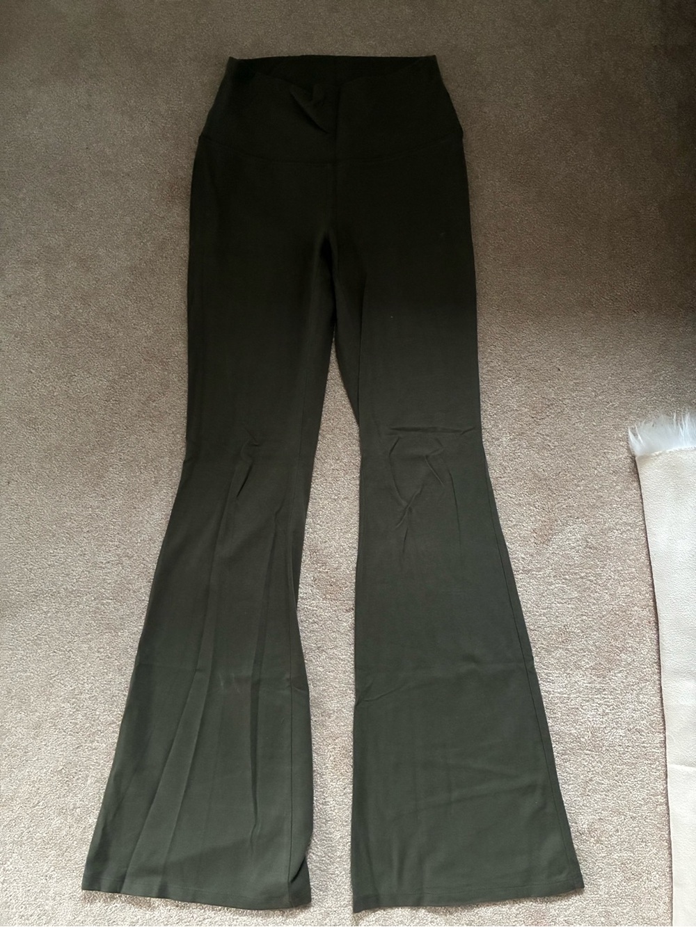 wild fable High-Waist Flare Pants in Olive